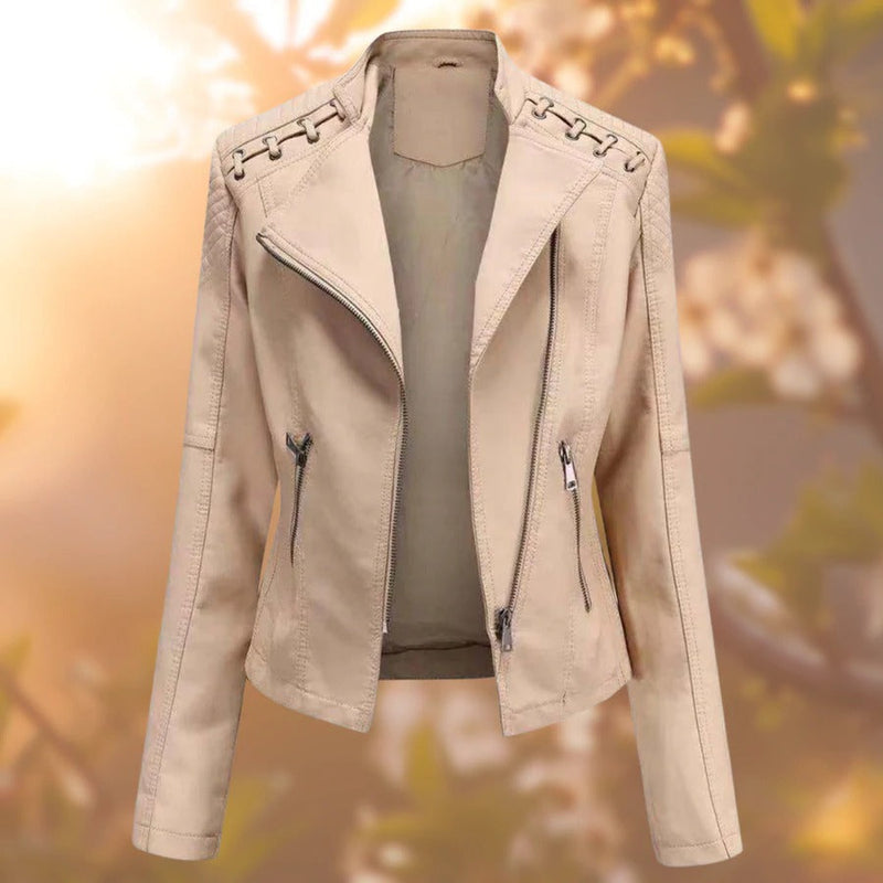 Leather Women's Jacket - Seraphina