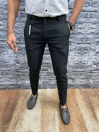 Slim Fit Formal Men's Trousers – Milan