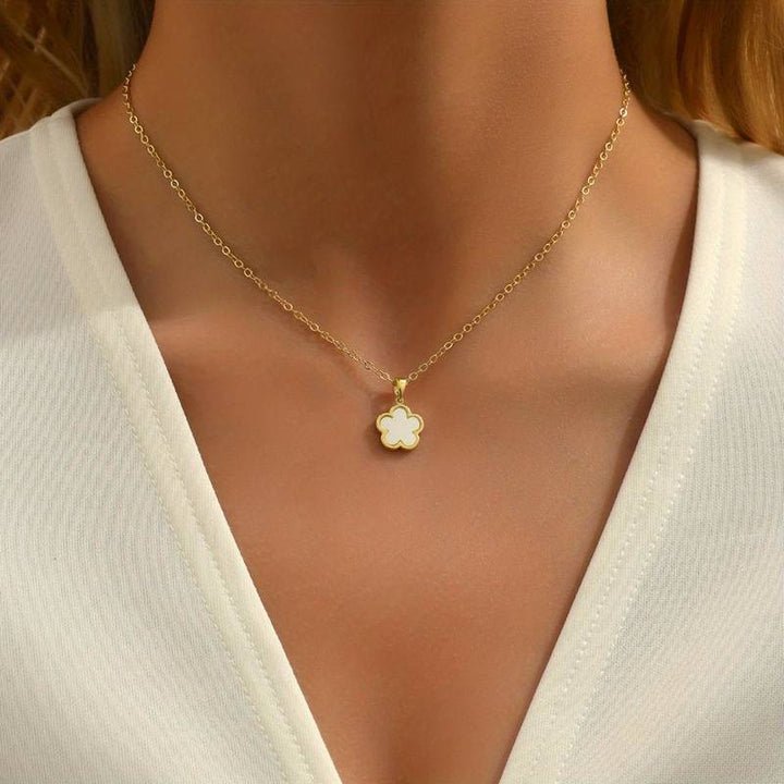 Naszyjnik kwiatowy szczęścia - Fiora