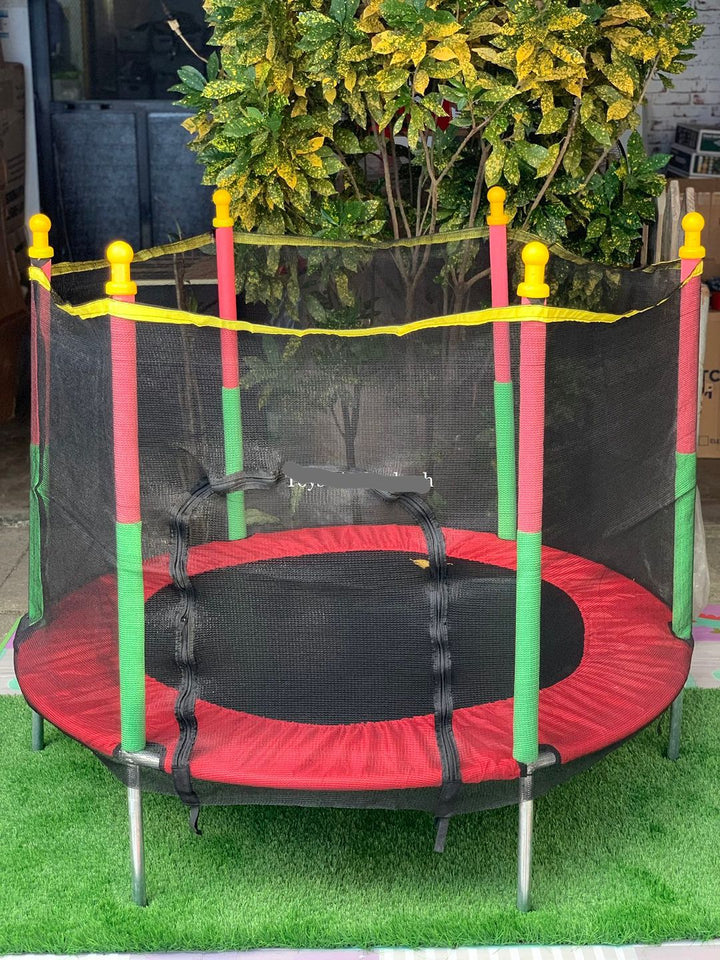 Kids' Trampoline with Safety Net – Jumpie KidsTramp