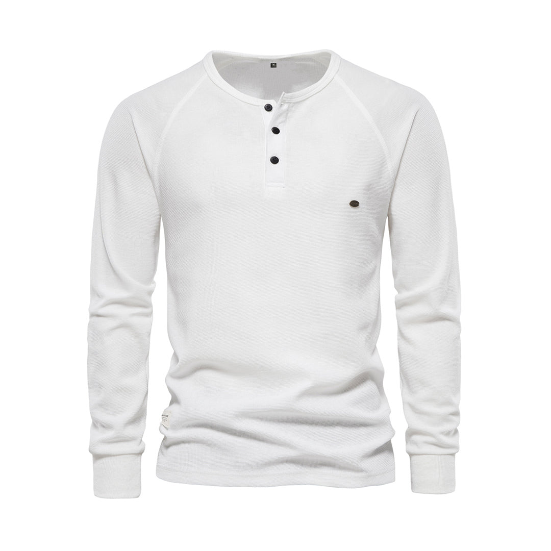 Stylish Men's Long-Sleeve Shirt - Milo