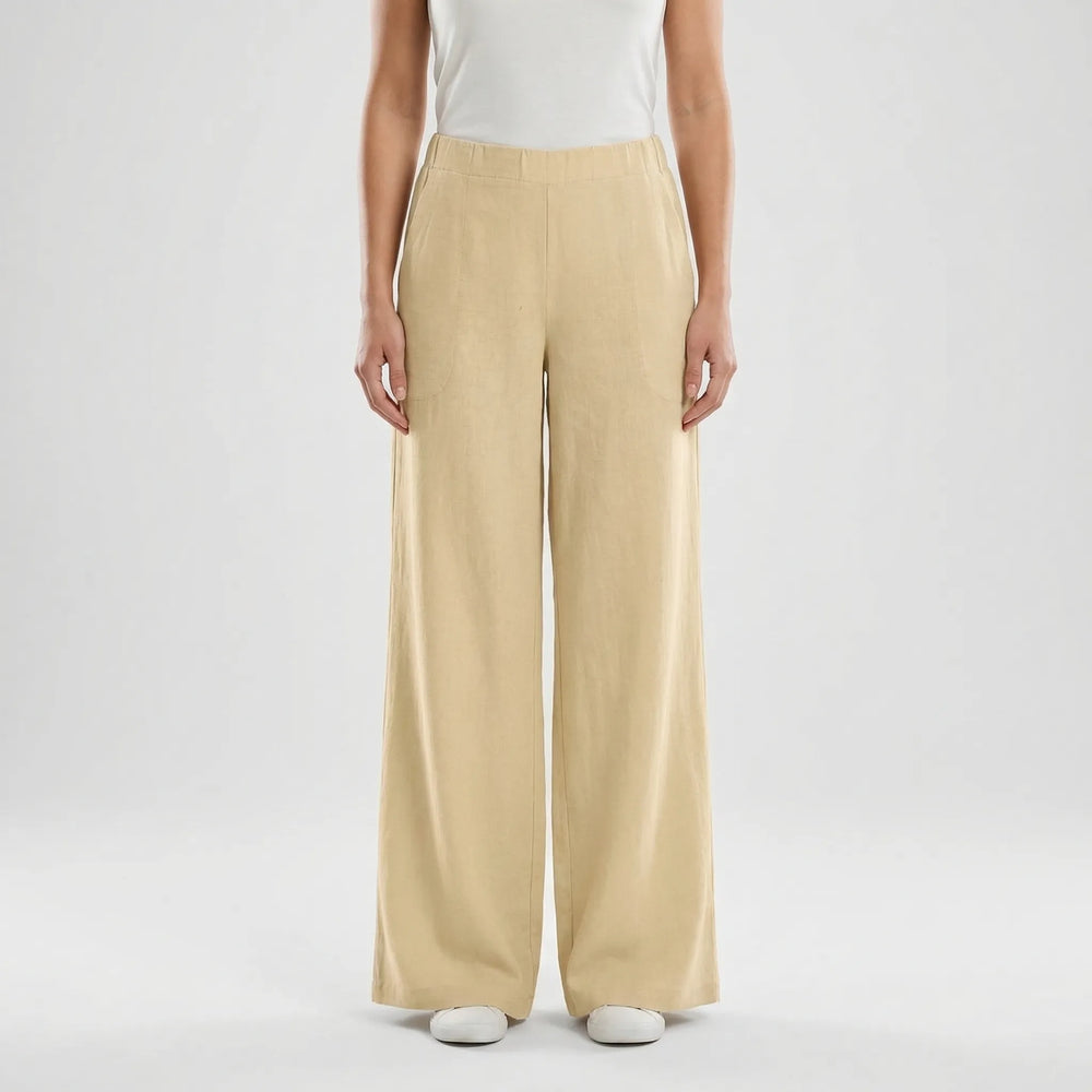 Wide-Leg Breathable Women's Trousers - Maryann