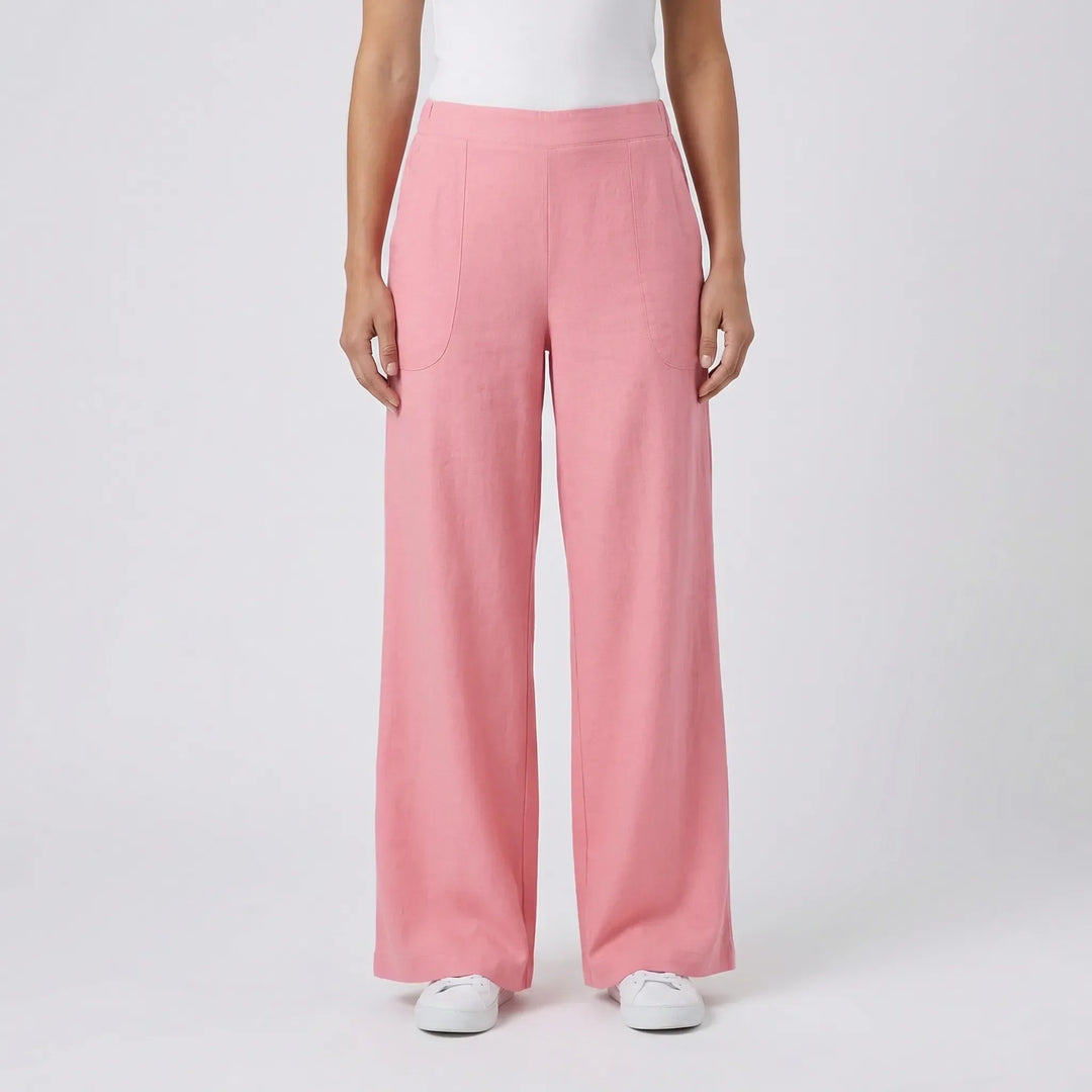 Wide-Leg Breathable Women's Trousers - Maryann