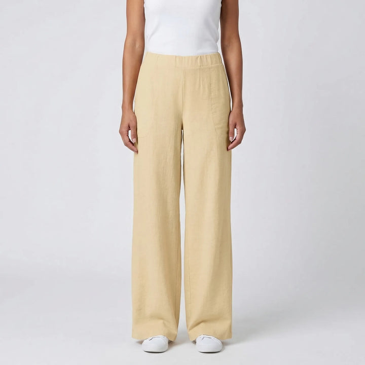 Wide-Leg Breathable Women's Trousers - Maryann