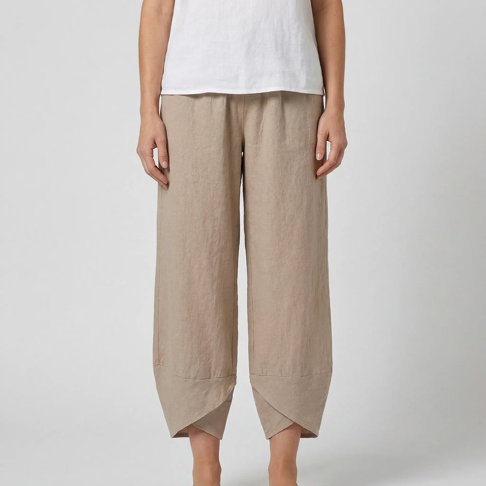 Wide-Leg Relaxed Fit Trousers - Sheryl