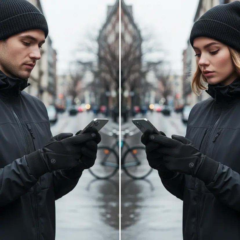 Guantes cortaviento con función táctil - TouchWarm
