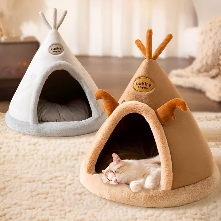 Cozy Tent Home for Pets - PurrPalace