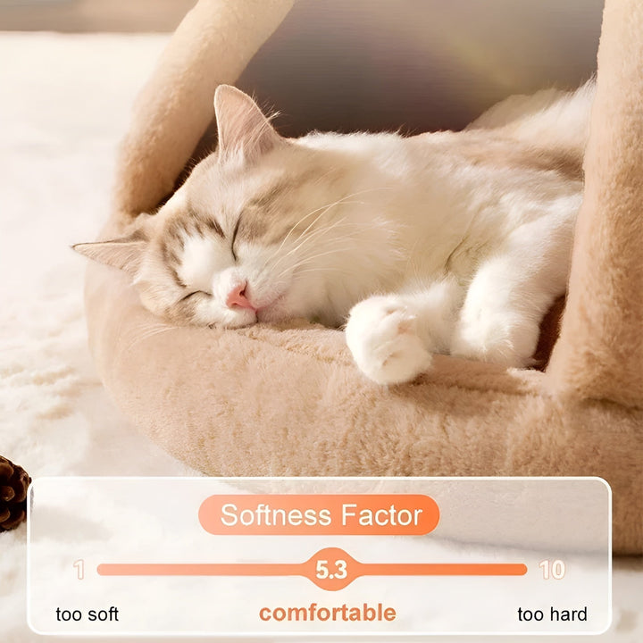 Cozy Tent Home for Pets - PurrPalace