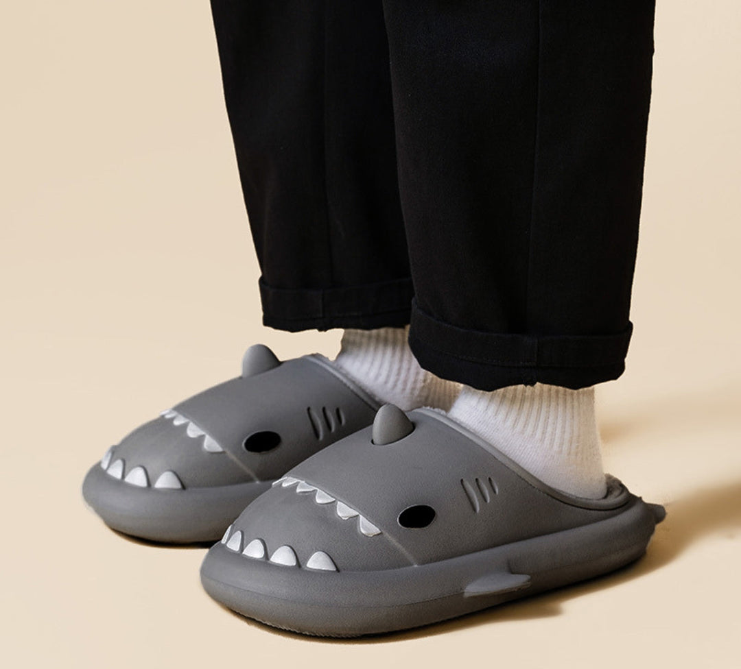 Comfortabele Haaien Sloffen voor het Hele Gezin – Marley