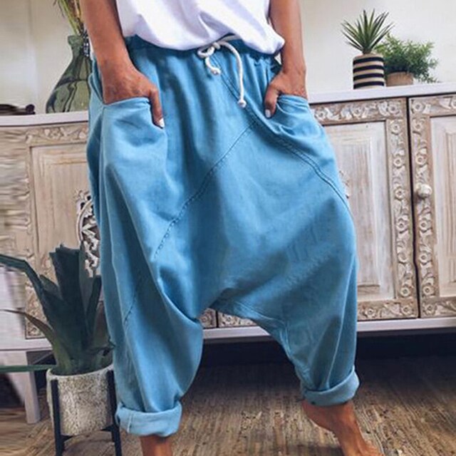 Trendy Heren Bohemian Harem Broek - Luca