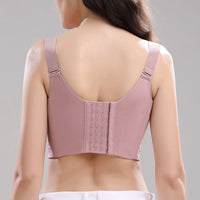 Front Closure Bra with Floral Lace – Emilia