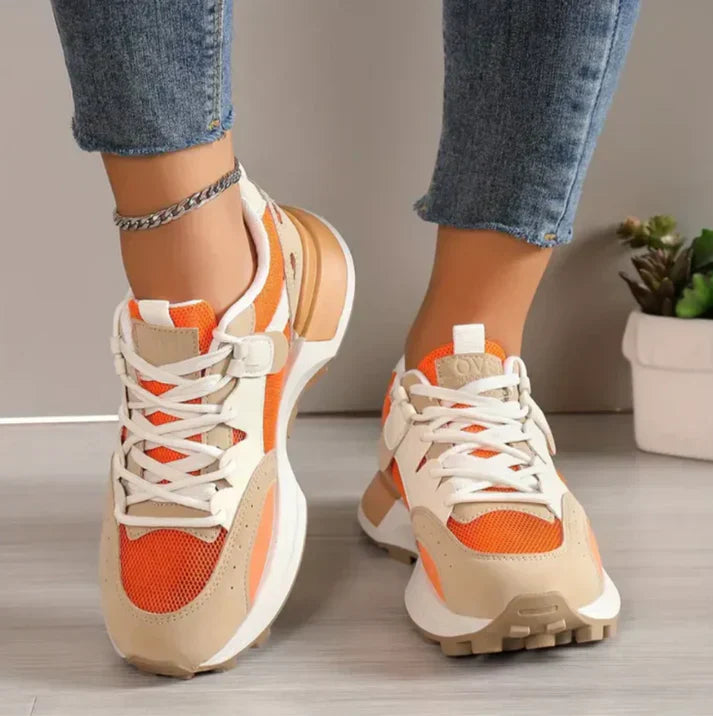 Women's Colour-Block Trainers - Nadine