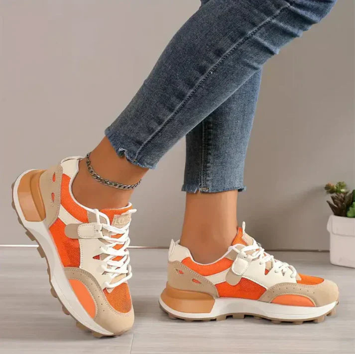 Women's Colour-Block Trainers - Nadine