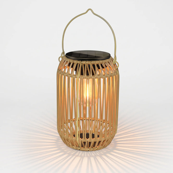 Woven Outdoor Lantern - Nyxora