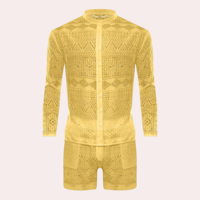 Airy Lace Summer Set for Men - Cai
