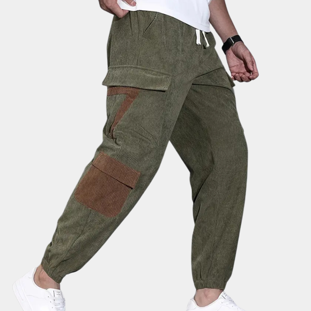 Casual Baggy Cargo Pants for Men - Zane