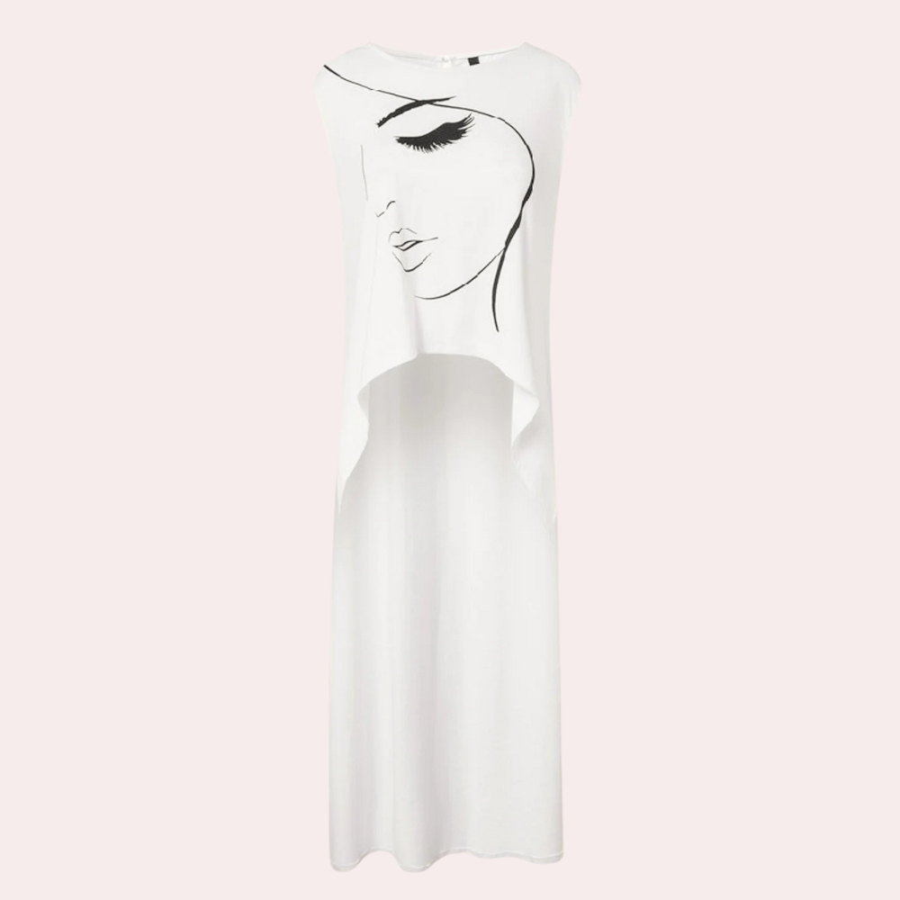 Stylish White Top for Women - Mira