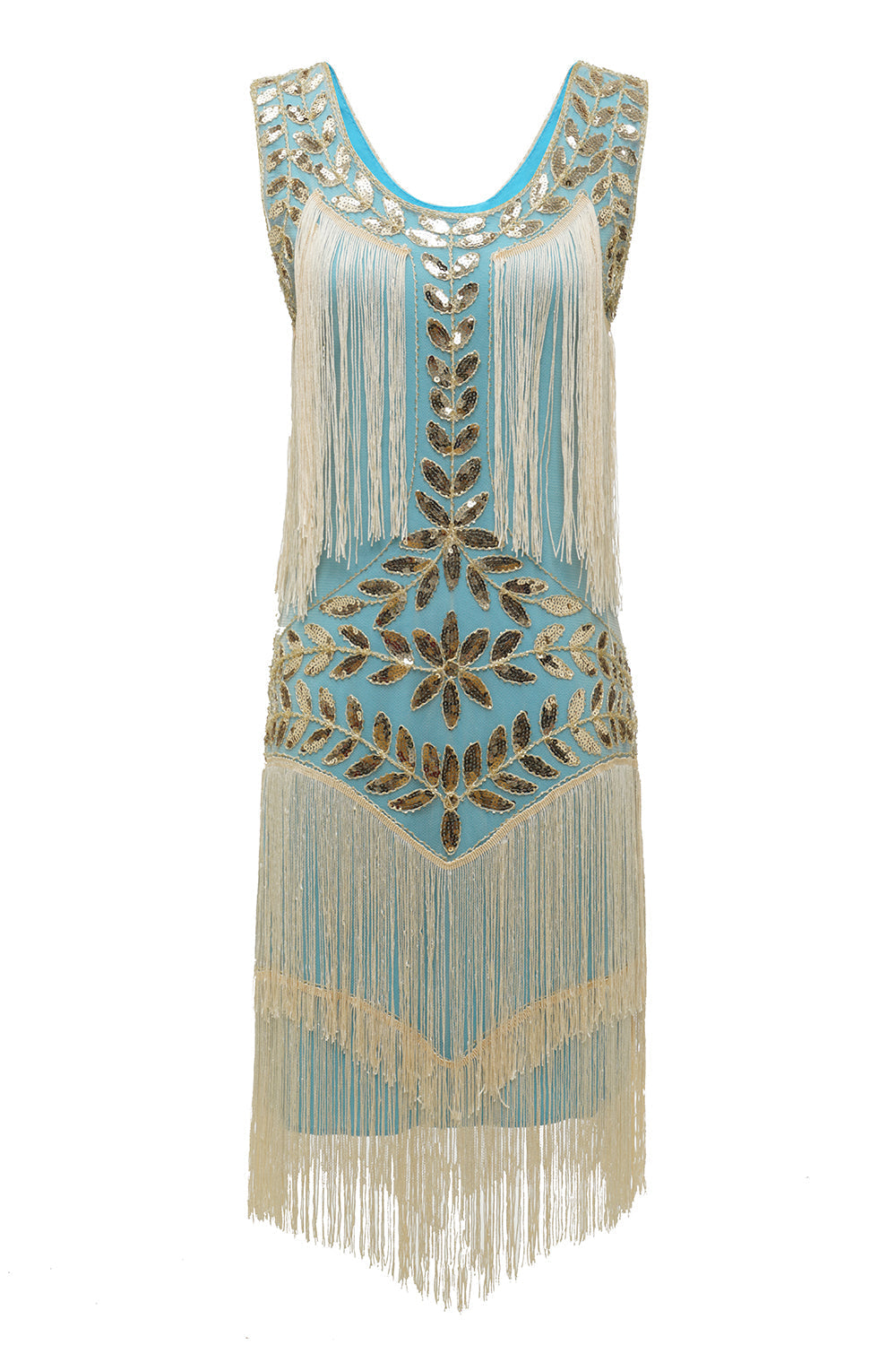 Glamoureuze Charlestonjurk uit de jaren '20 - Amelia