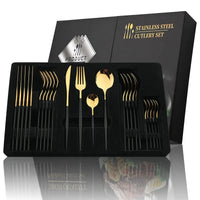 24-Piece Stainless Steel Cutlery Set – Aurinox