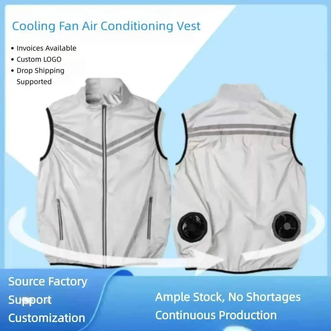 Zip-Up Active Cooling Vest - Chad