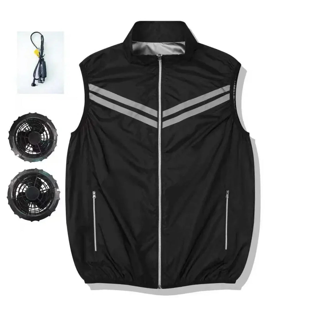 Zip-Up Active Cooling Vest - Chad