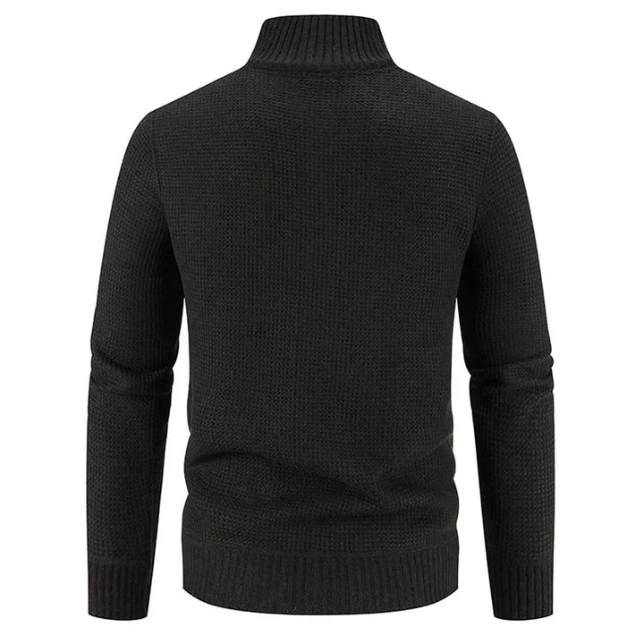 Zip-Up Stand Collar Men's Jacket - Felipe