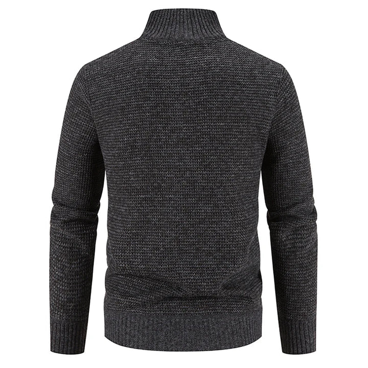 Zip-Up Stand Collar Men's Jacket - Felipe