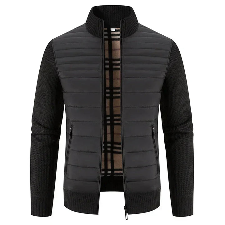 Zip-Up Stand Collar Men's Jacket - Felipe