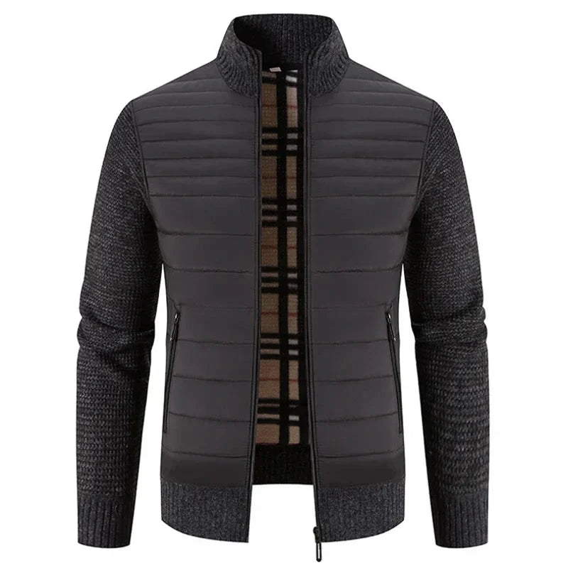 Zip-Up Stand Collar Men's Jacket - Felipe