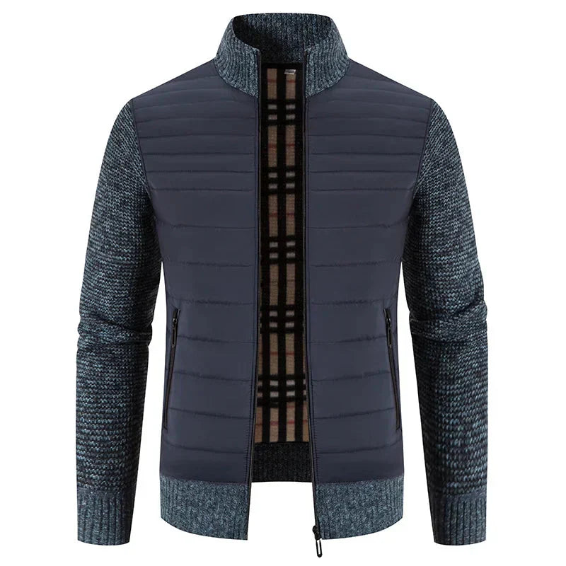Zip-Up Stand Collar Men's Jacket - Felipe