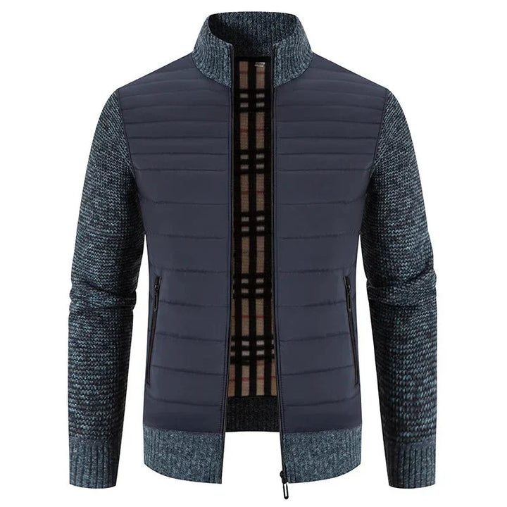 Zip-Up Stand Collar Men's Jacket - Felipe