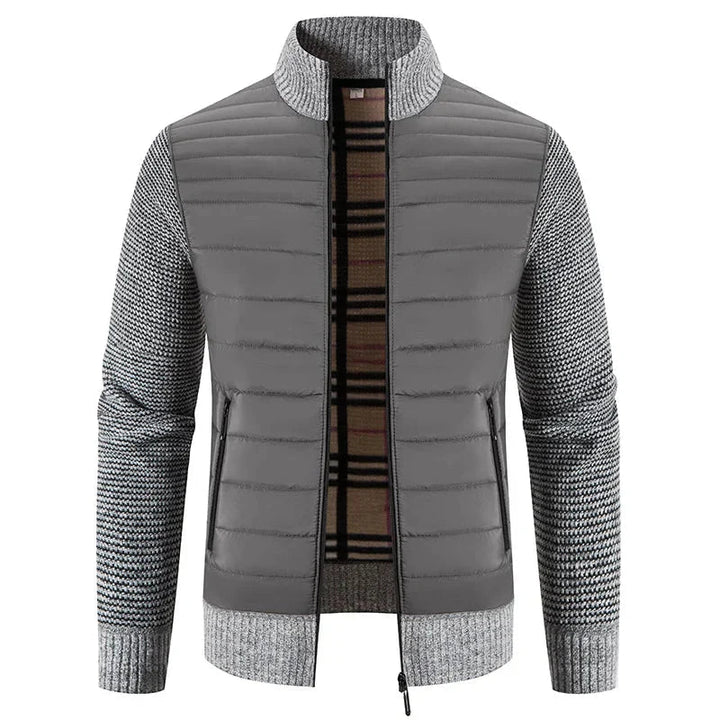 Zip-Up Stand Collar Men's Jacket - Felipe