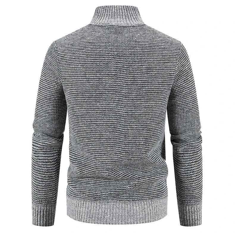 Zip-Up Stand Collar Men's Jacket - Felipe