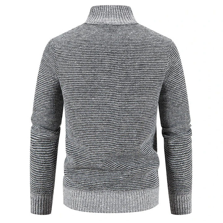Zip-Up Stand Collar Men's Jacket - Felipe