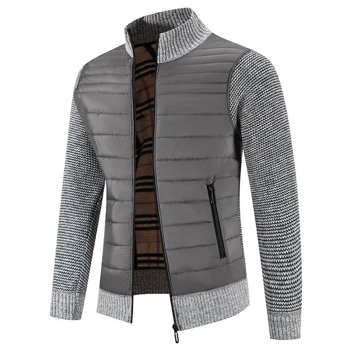 Zip-Up Stand Collar Men's Jacket - Felipe