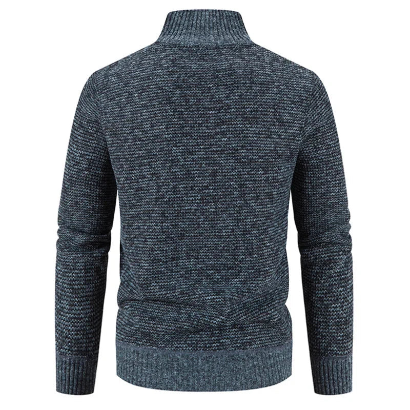 Zip-Up Stand Collar Men's Jacket - Felipe
