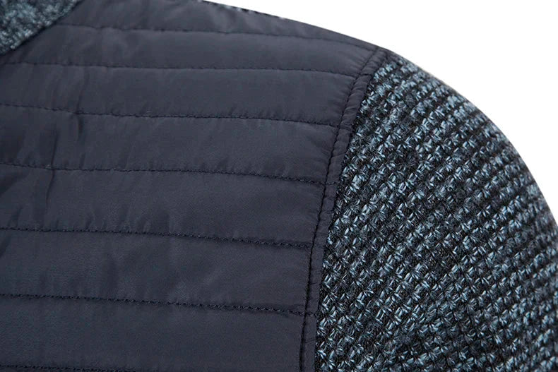 Zip-Up Stand Collar Men's Jacket - Felipe