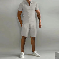 Modny zestaw polo męski - Milano