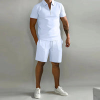 Modny zestaw polo męski - Milano