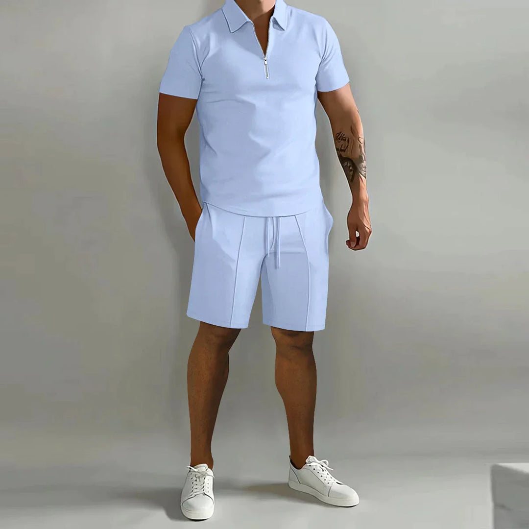 Modny zestaw polo męski - Milano