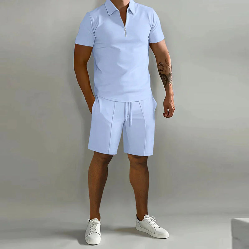 Modny zestaw polo męski - Milano