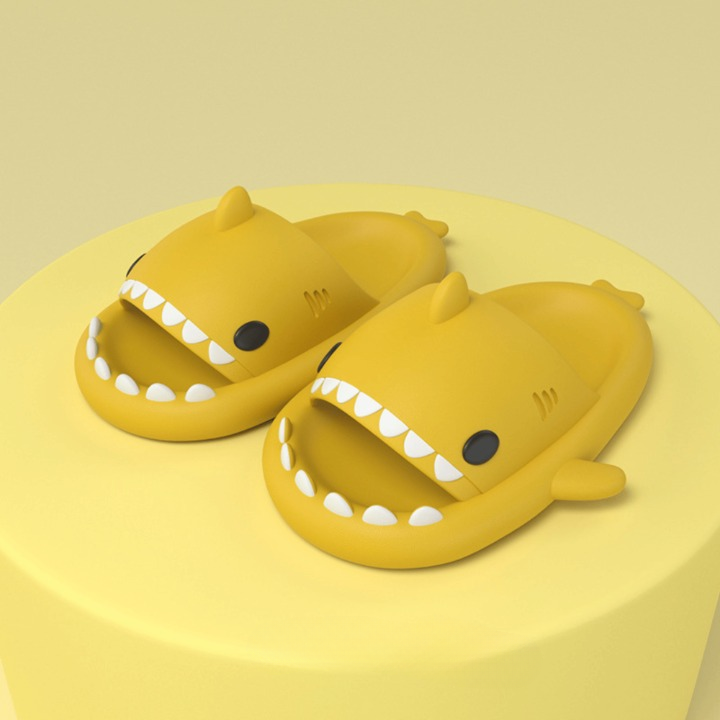 Trendy SoftSteps Sharkies Slippers – Soft, Cushioned