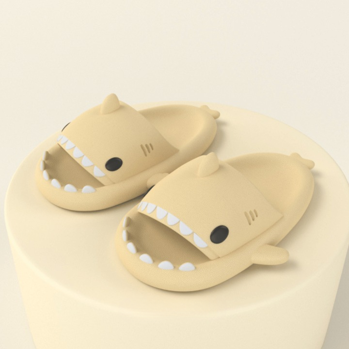 Trendy SoftSteps Sharkies Slippers – Soft, Cushioned