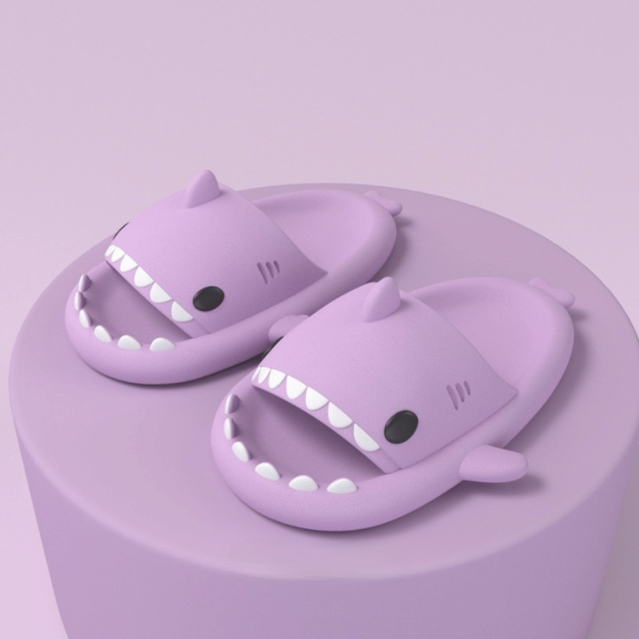 Trendy SoftSteps Sharkies Slippers – Soft, Cushioned