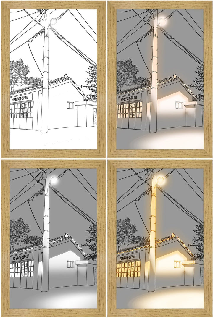 LED Illuminated Painting – Luminza