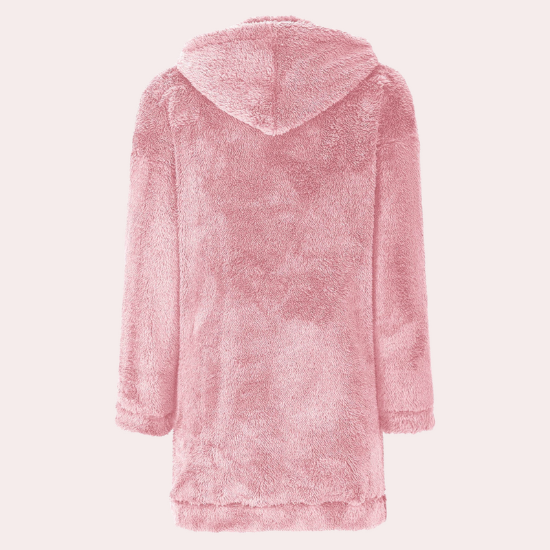 Soft Warm Winter Sweater with Zipper for Women - Maëlle