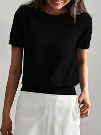 Women's Short Sleeve Sweater – Mila