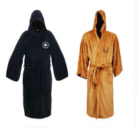 Calvin Flannel Bathrobe | Long & warm bathrobe for men