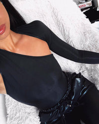 Sammy Jackson™ Lilly Off-Shoulder Bodysuit | Elegant & sexy women's bodysuit
