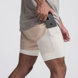 Twee-in-een trainingsshorts - Wade